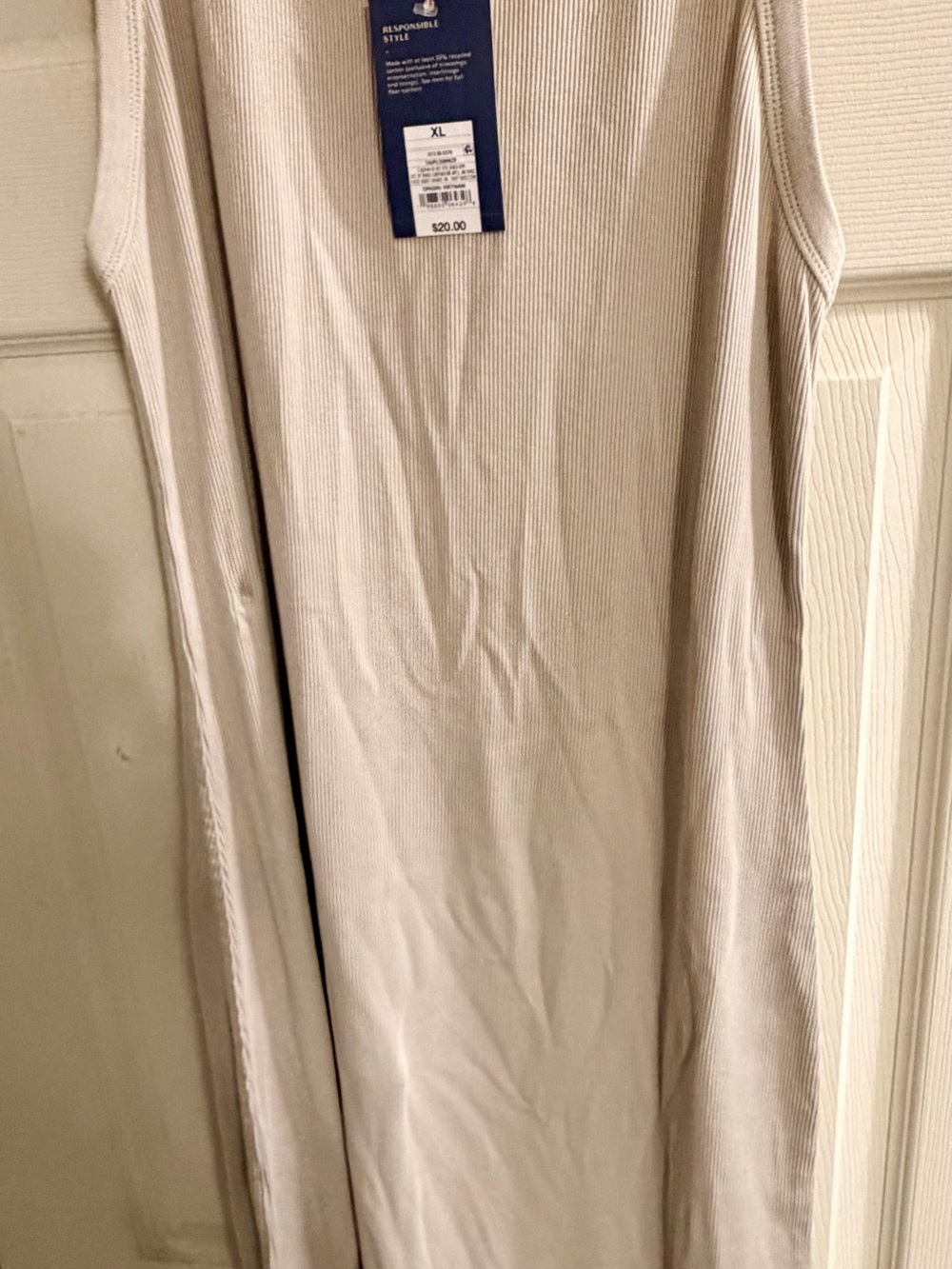 Universal Thread Women's Tank Dress in Light Beige